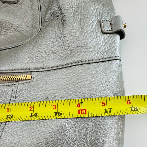 HTF Retired Leather Lily Jade Galena Shaylee Gold Purse/Backpack Diaper Bag - Picture 14 of 16